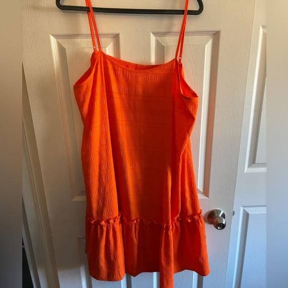 Light Weight Orange Summer Dress - Picture 3 of 5
